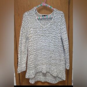 Lane Bryant Cream Knit Sweater